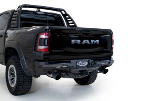 Ram TRX Rear Bumper - Addictive Desert Designs - Phantom - Hammer Black - `21-`23 Ram TRX Rear Bumper - Addictive Desert Designs - Phantom - Hammer Black - `21-`23